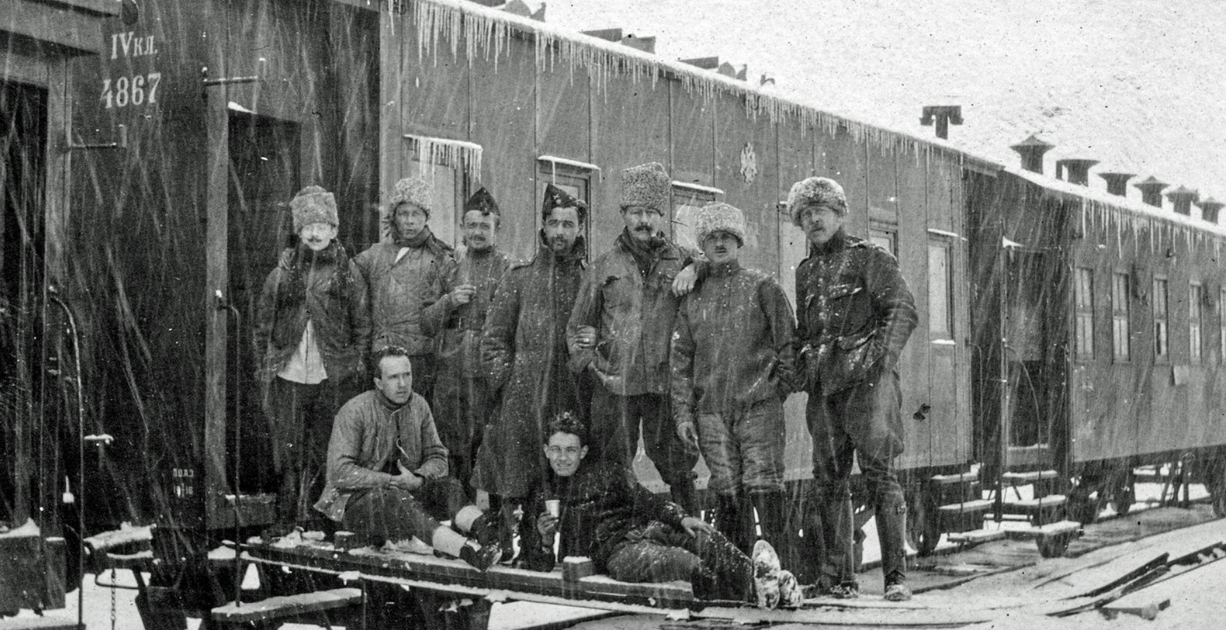 9 Siberische trein maart 1918 De Pauw