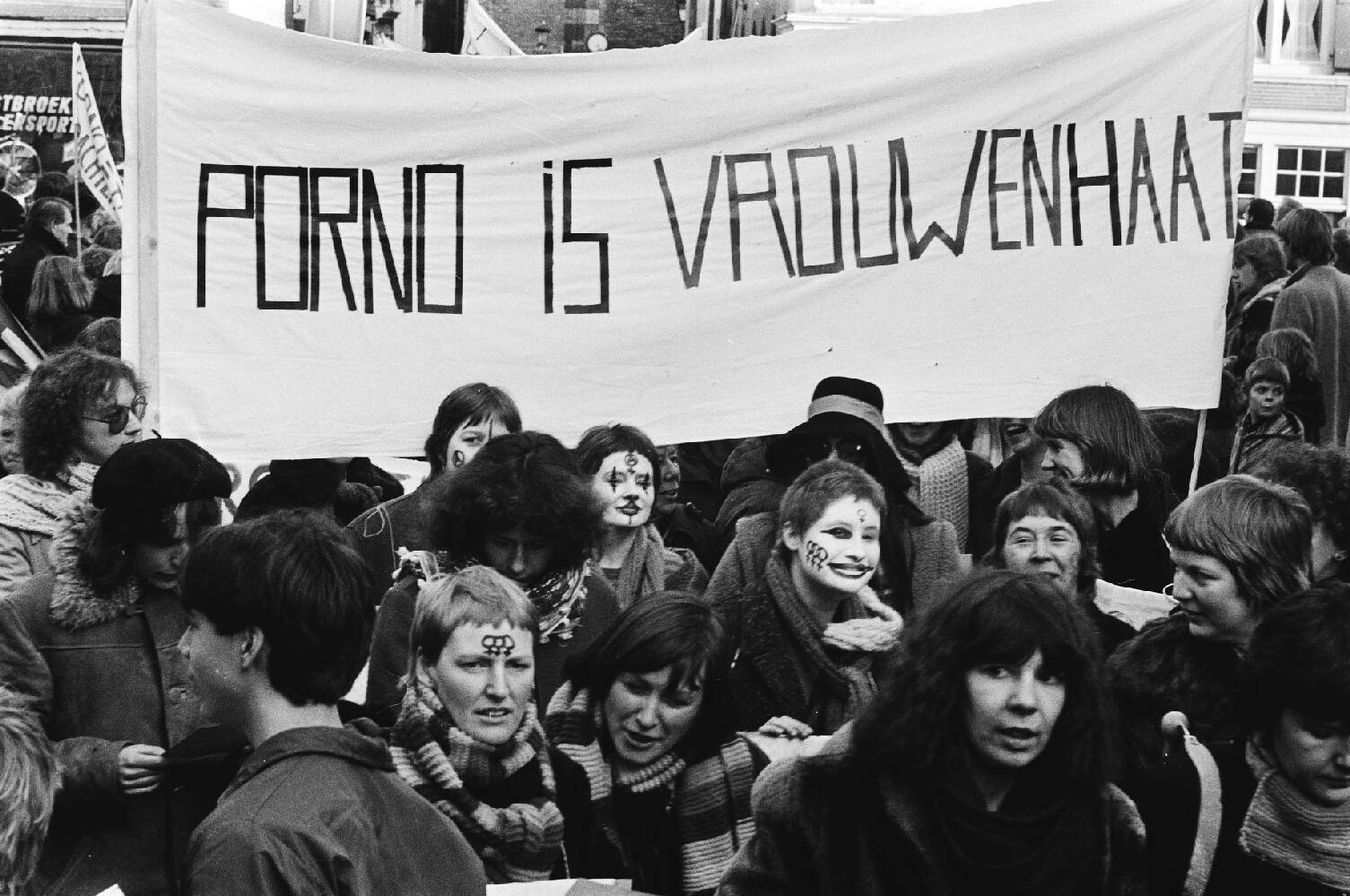 Demonstratie in Utrecht onder motto Vrouwen tegen porno Nationaal Archief