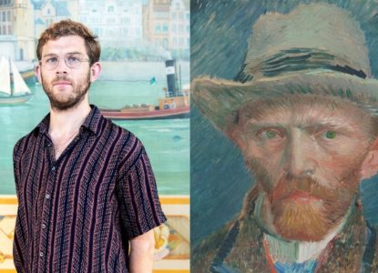 Daan de Jager Zelfportret Vincent van Gogh 1887 kopie