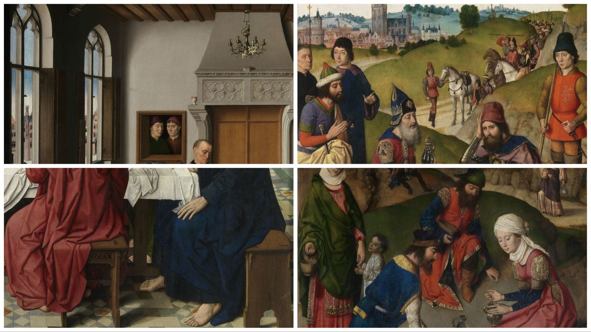 Collage Bouts La cène