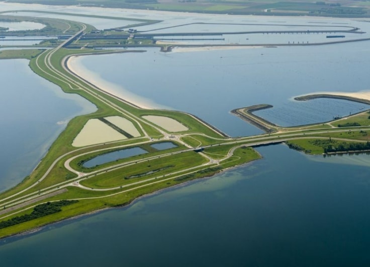 Grevelingendam en Philipsdam c Rijkswaterstaat