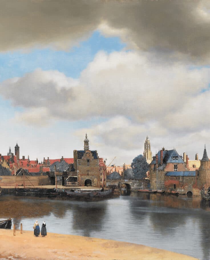 Johannes Vermeer Zicht op Delft