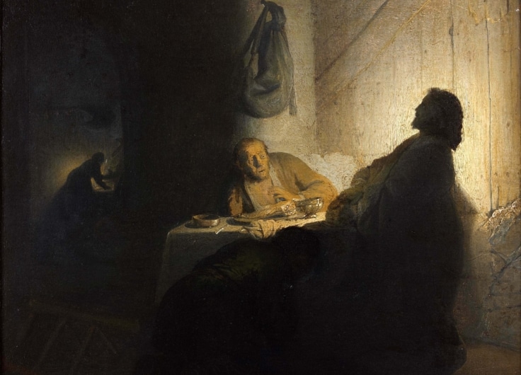 REMBRANDT les pelerins d emmaus MJAP P848 RVB Musée Jacquemart Andre