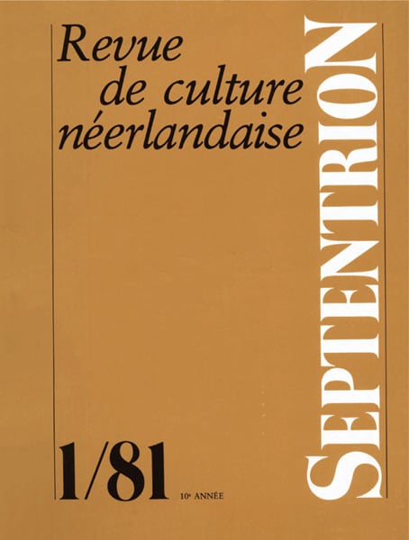 Sepentrion 1981 no 1