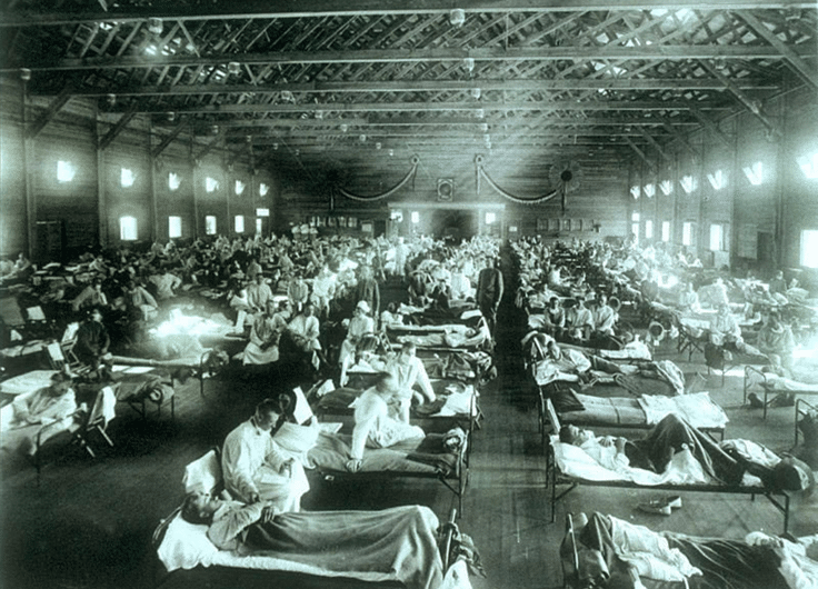 Spanish flu hospital