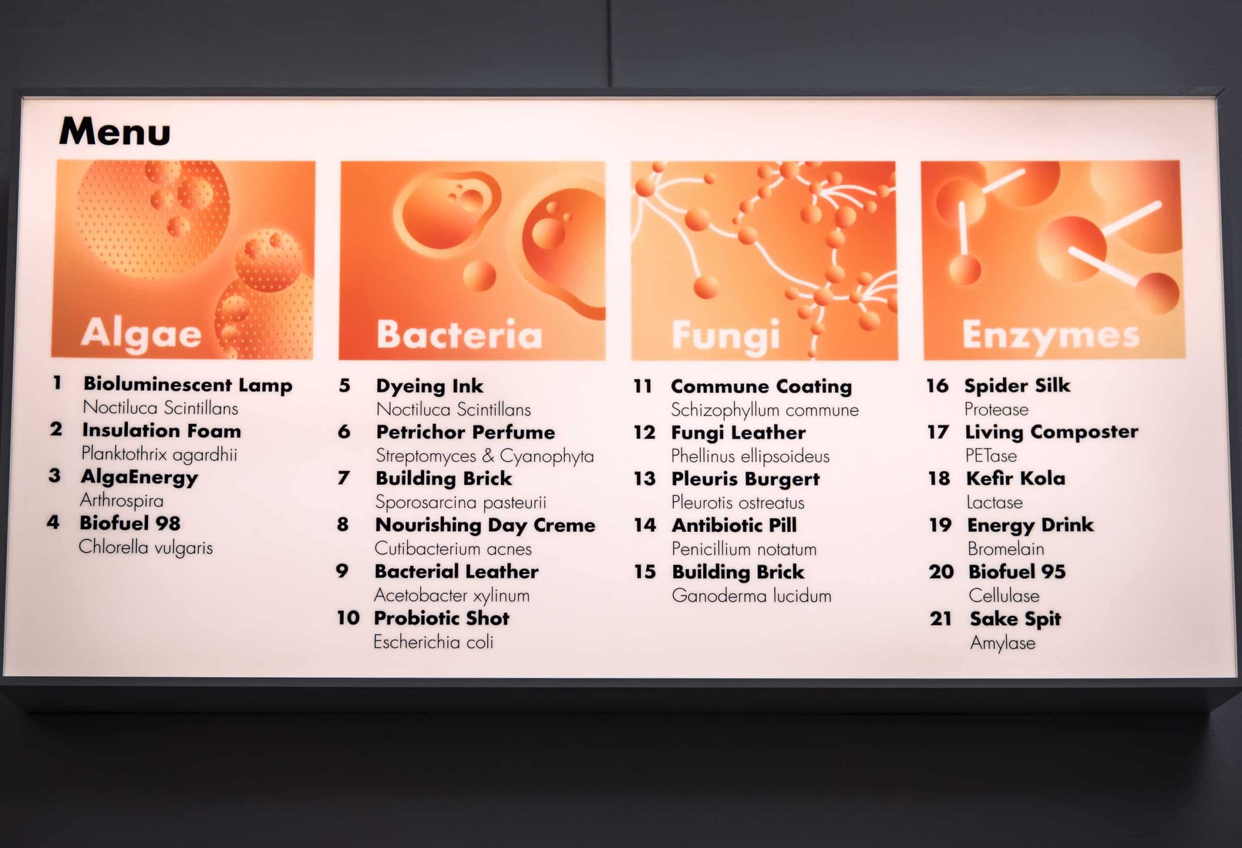 Microbial vending machine bluecity lab rotterdam design ethos menu